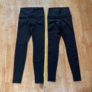 Lululemon 🍋 TWO pairs black leggings! 4